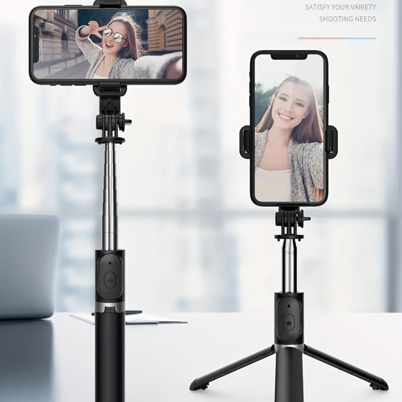 BUY 1 TAKE 1 Retractable Selfie Stick with Remote Control, Universal Smartphone Tripod, 360° Rotatable Ball Head, Portable Live Streaming Stands with Optional Ring Lights BUY 1 TAKE 1 Retractable Selfie Stick with Remote Control, Universal Smartphone Tripod, 360° Rotatable Ball Head, Portable Live Streaming Stands with Optional Ring Lights